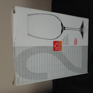 RCR Invino Wine Glasses Made in Italy Red Aged Wine‎ Stemware Open Box